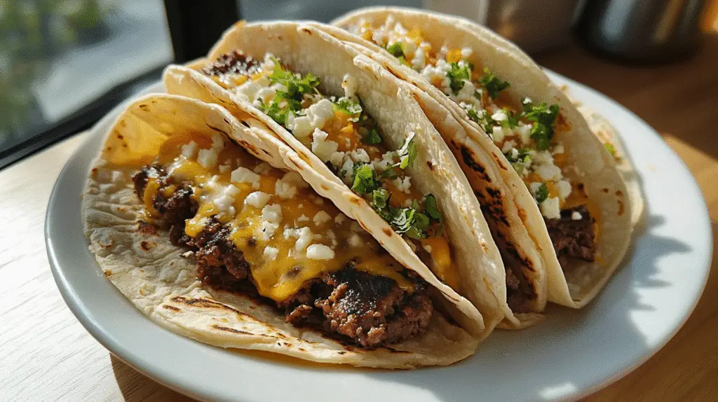5 Reasons to Love This Smash Burger Tacos Recipe (Crispy, Juicy & Easy to Make) 5 5 Reasons to Love This Smash Burger Tacos Recipe (Crispy, Juicy & Easy to Make)