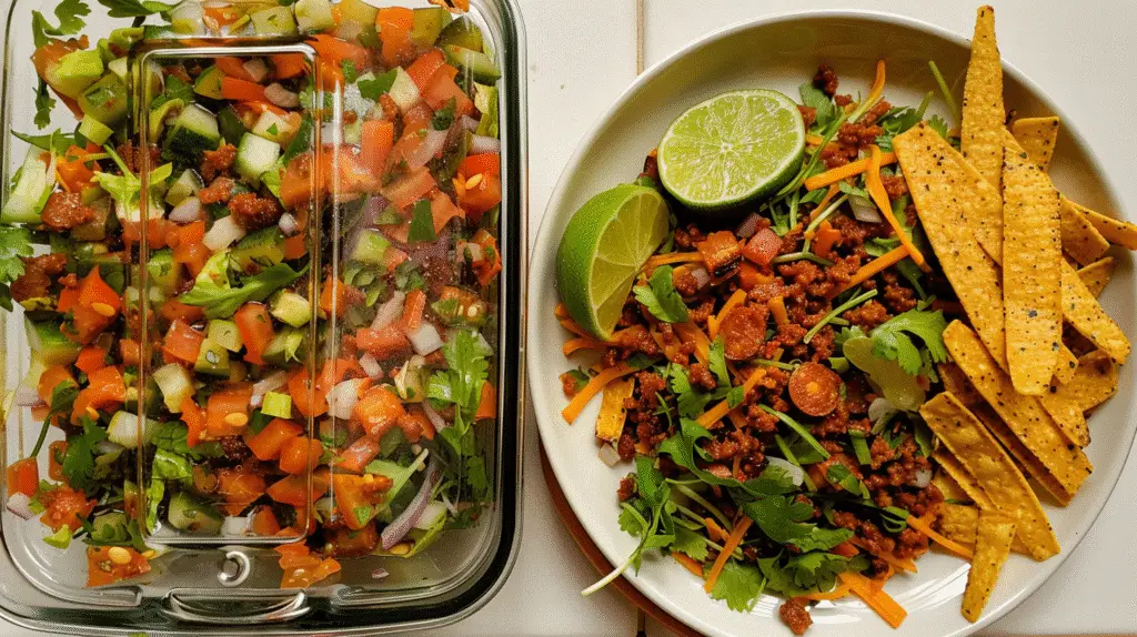 7 Irresistibly Bold Reasons to Love This Chorizo-Spiced Chopped Salad 8 7 Irresistibly Bold Reasons To Love This Chorizo-Spiced Chopped Salad