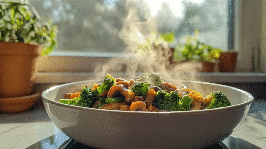 Broccoli and Mushroom Stir Fry Recipe 1 Broccoli and Mushroom Stir Fry Recipe