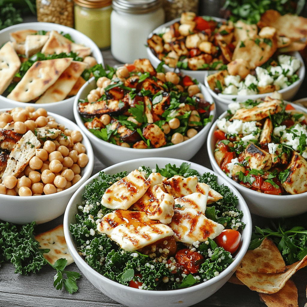 7 Irresistible Reasons to Love This Lebanese Fattoush with Hot Honey Halloumi