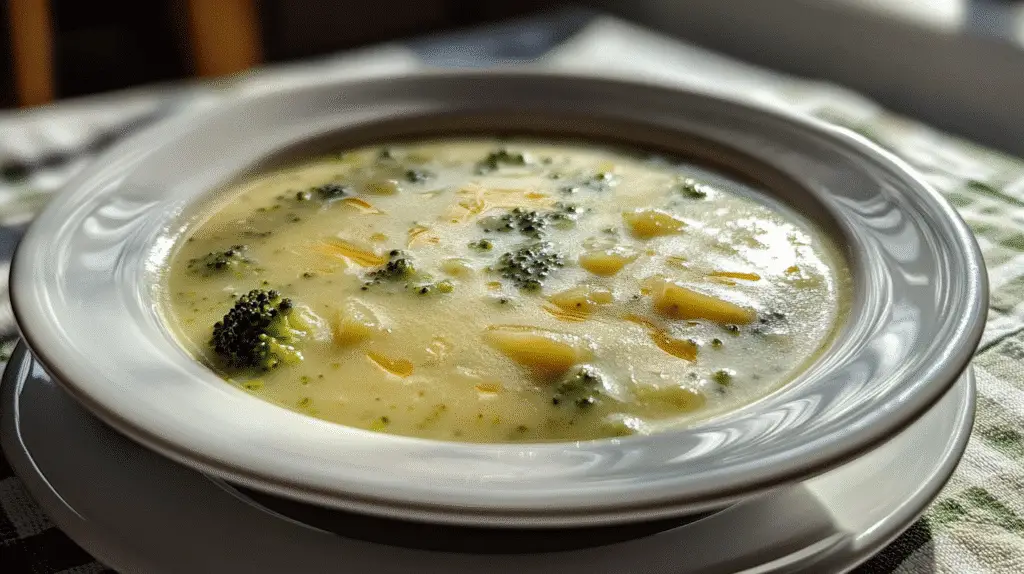 Broccoli Potato Cheese Soup Recipe 1 Broccoli Potato Cheese Soup Recipe