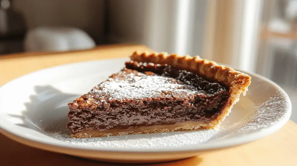 Chocolate Chess Pie 1 Chocolate Chess Pie