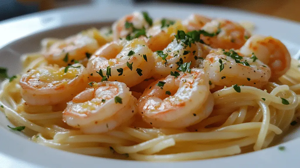 Shrimp Scampi with Pasta 1 Shrimp Scampi with Pasta