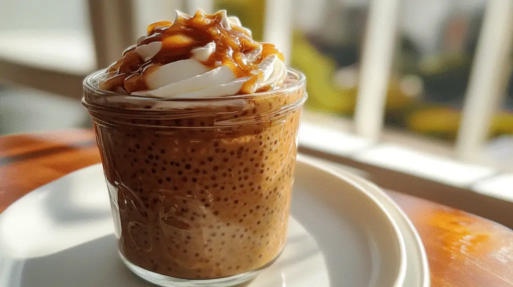 Sticky Toffee Chia Pudding 1 Sticky Toffee Chia Pudding