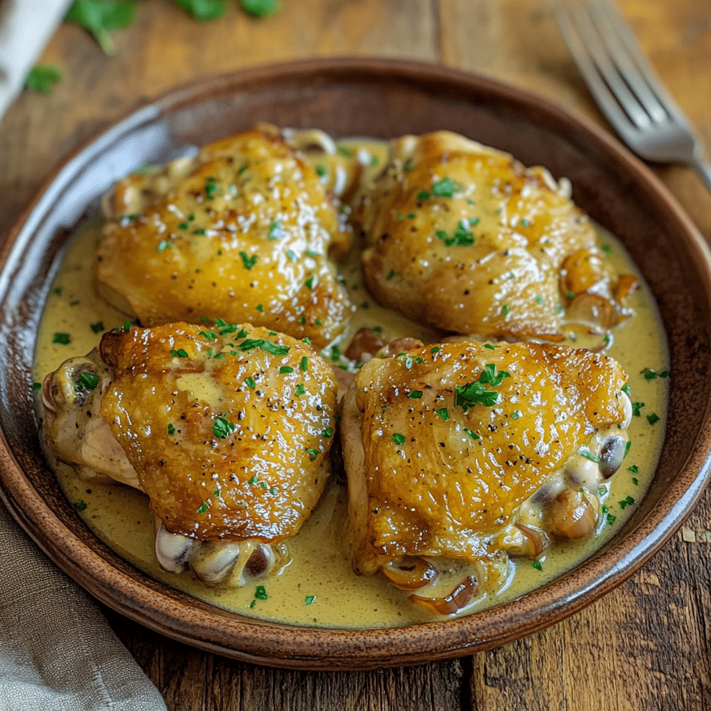 7 Irresistible Reasons to Love This Golden Chicken with Mustard and Shallots 9 7 Irresistible Reasons to Love This Golden Chicken with Mustard and Shallots