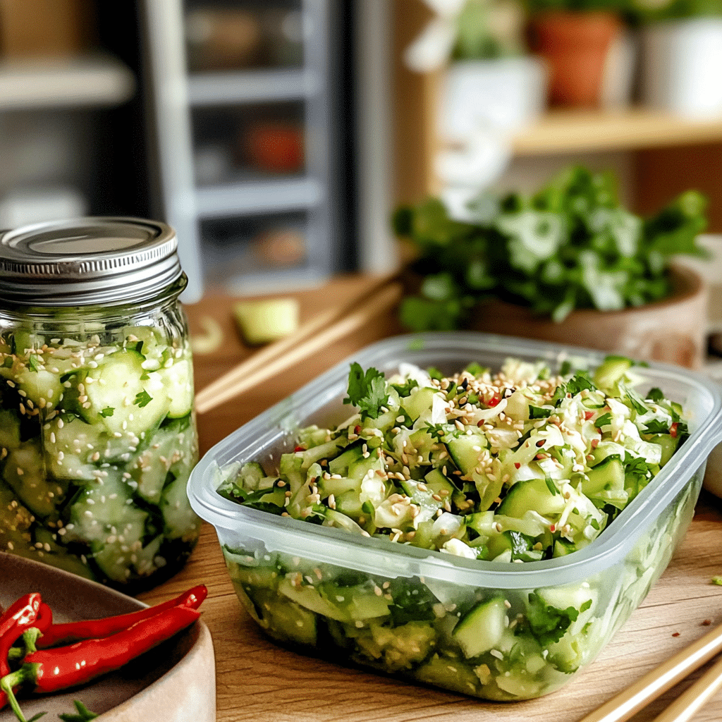 7 Reasons This Spicy Cucumber Sesame Slaw Will Be Your New Summer Obsession 8 7 Reasons This Spicy Cucumber Sesame Slaw Will Be Your New Summer Obsession