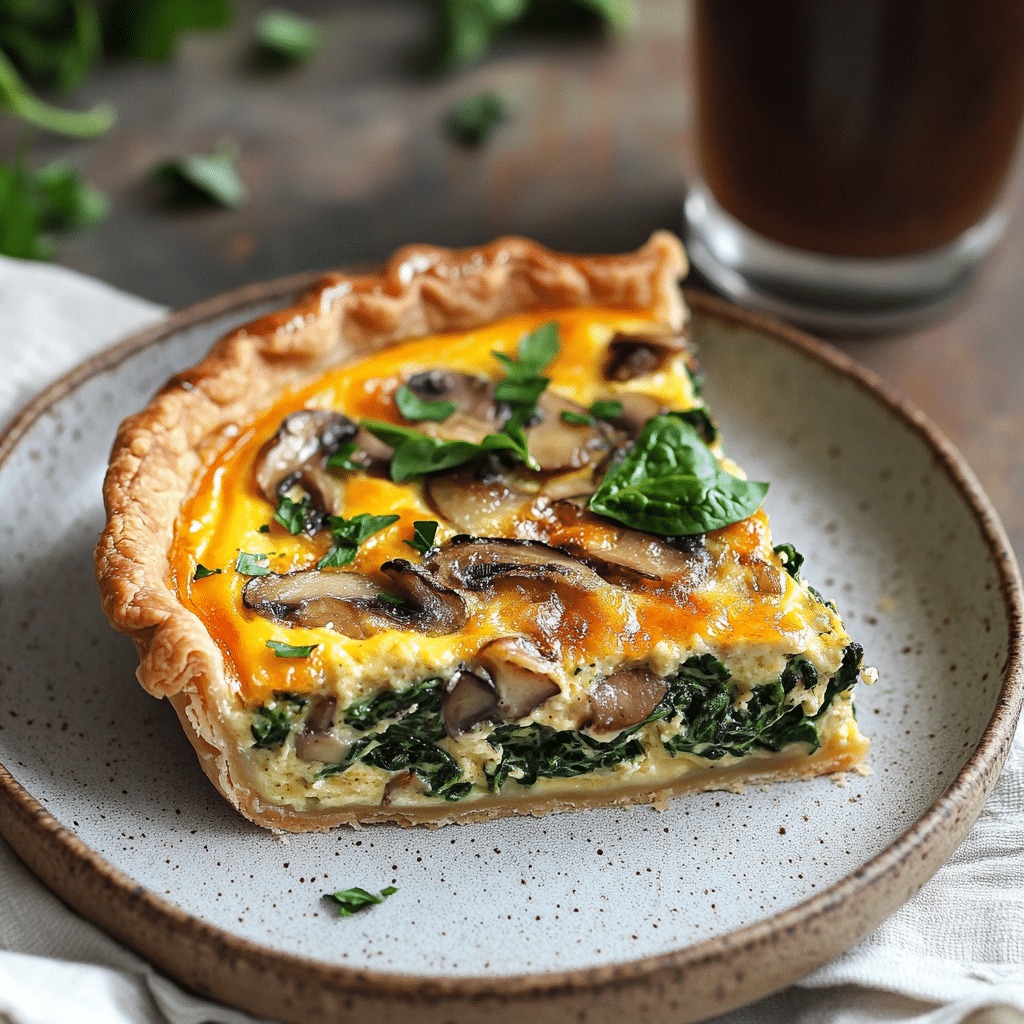 7 Secrets to the Best Spinach and Mushroom Quiche – So Creamy It Melts in Your Mouth