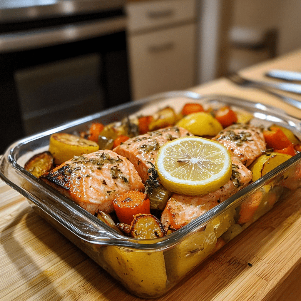 9 Irresistibly Easy Reasons to Make This Lemon Garlic Salmon Tray Bake Tonight 8 9 Irresistibly Easy Reasons to Make This Lemon Garlic Salmon Tray Bake Tonight