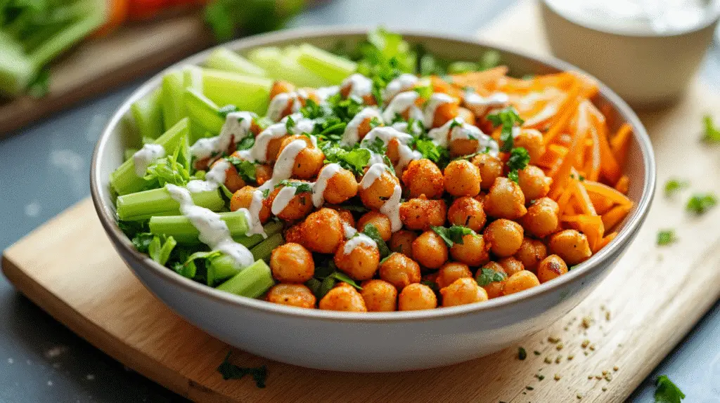 Buffalo Chickpea Salad 1 Buffalo Chickpea Salad
