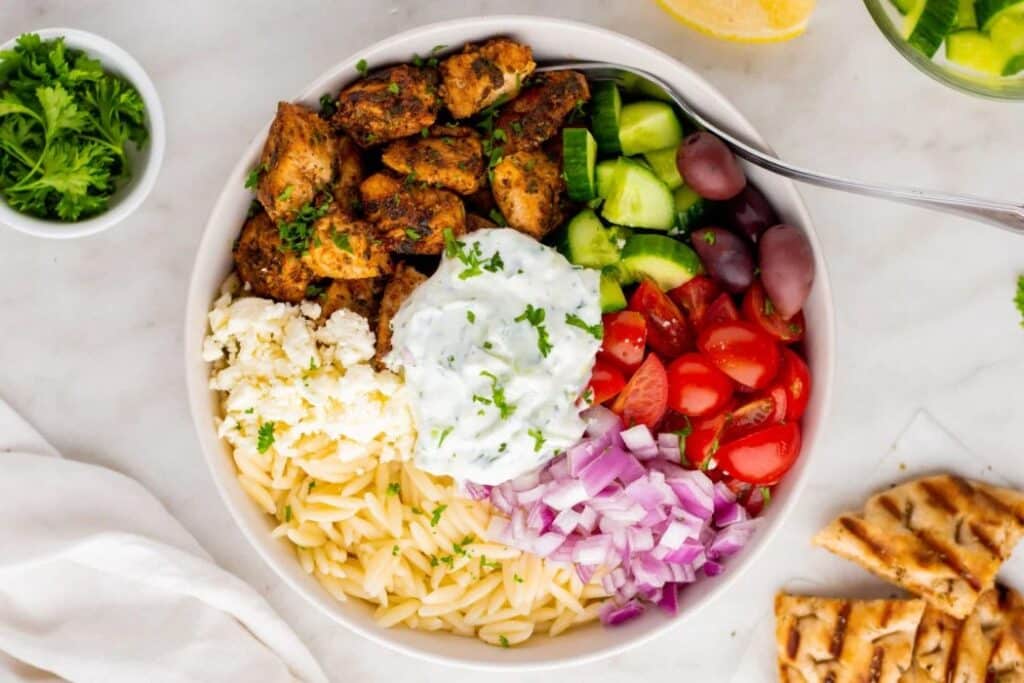 Grilled Greek Chicken Gyro Bowl: 10 Powerful Reasons You’ll Love It 7 Chicken Greek Gyro Bowl - Grilled Greek Chicken Gyro Bowl: 10 Powerful Reasons You’ll Love It - Donald Recipes
