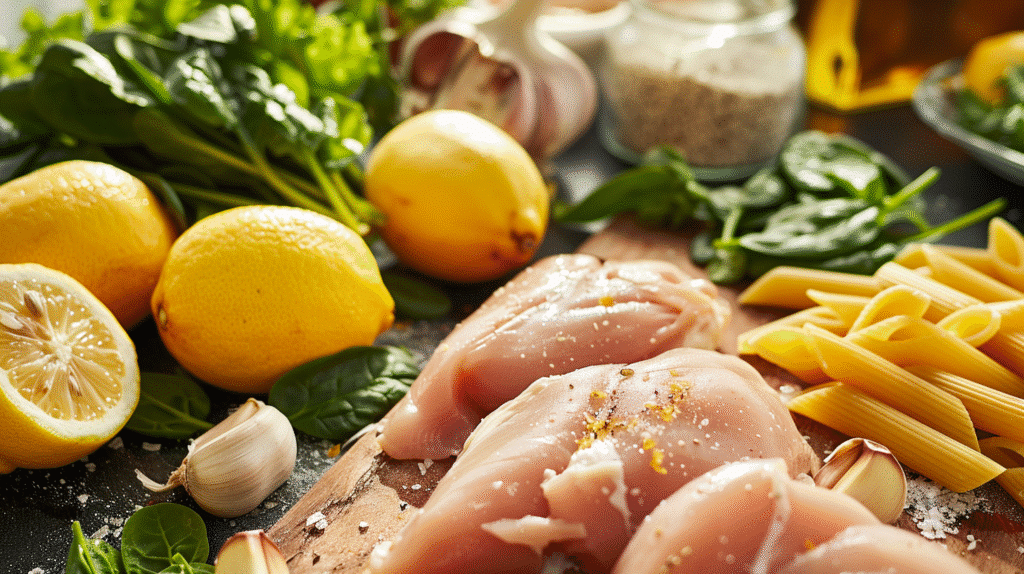 7 Zesty Reasons You'll Love This Chicken & Spinach Skillet Pasta 7 7 Zesty Reasons You'll Love This Chicken & Spinach Skillet Pasta