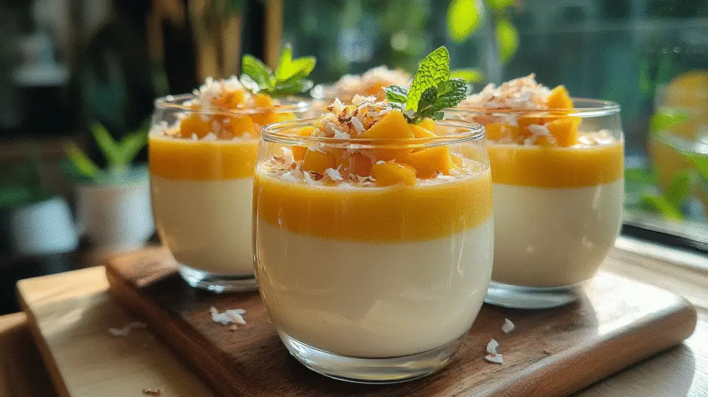 You’ll Love These 7 Coconut Panna Cotta with Mango Twist 6 Coconut Panna Cotta with Mango