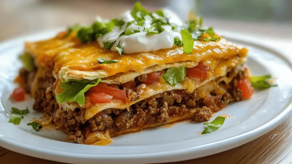 Crunchwrap Casserole 1 Crunchwrap Casserole