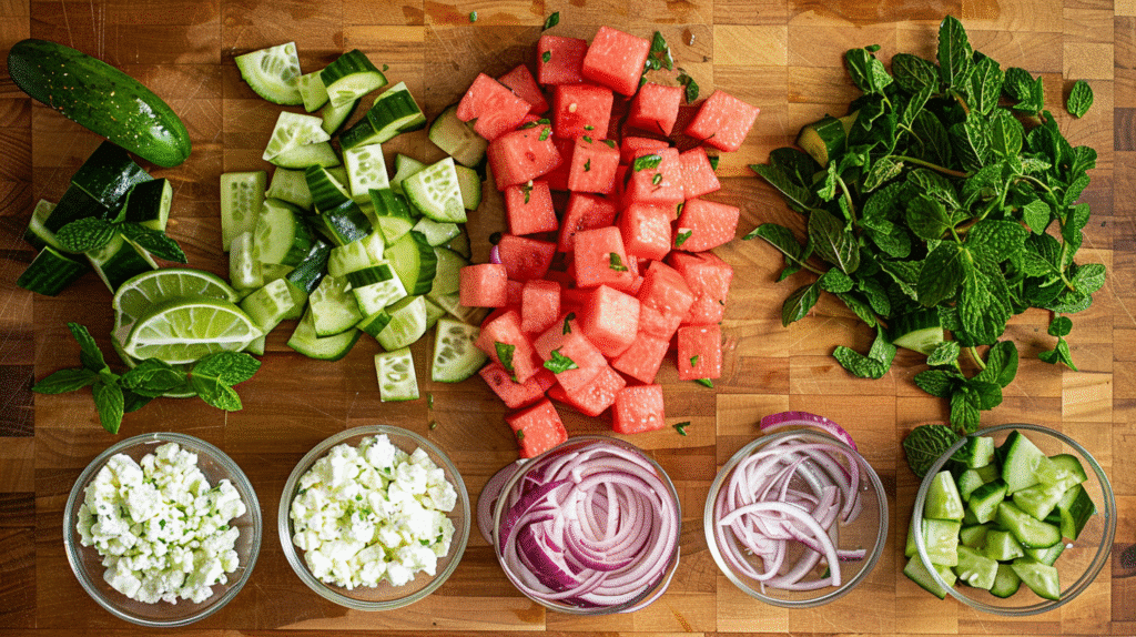Feta and Watermelon Salad with Mint: 5 Fresh Reasons to Love It 8 Feta and Watermelon Salad with Mint: 5 Fresh Reasons to Love It
