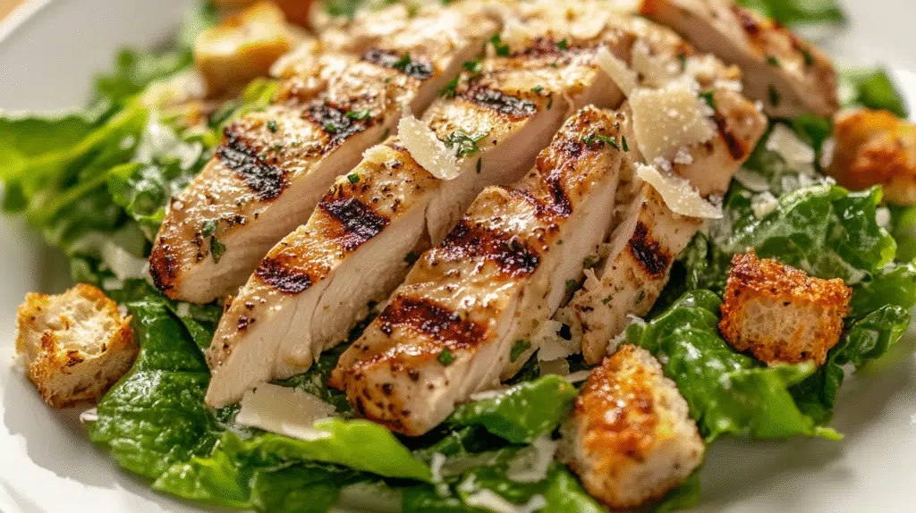 Grilled Chicken Caesar Salad