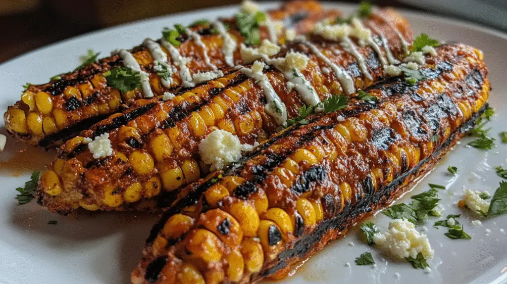 7 Wildly Addictive Grilled Corn Ribs You Need to Try Now 5 Grilled Corn Ribs with Garlic-Paprika Butter and Cotija Crema