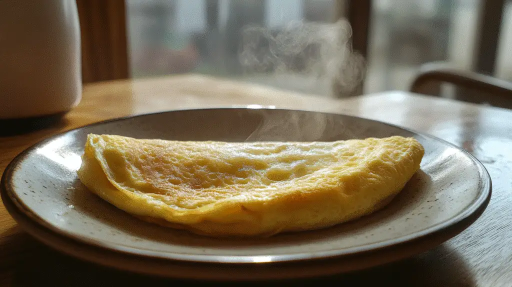 Ham and Swiss Omelet 1 Ham and Swiss Omelet