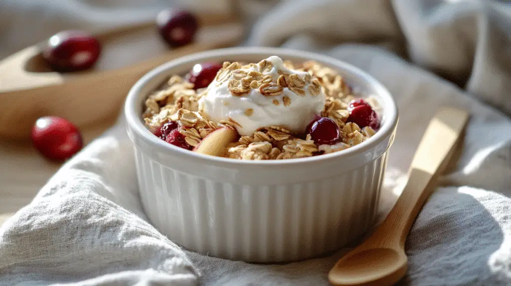 High-Fiber Apple-Cranberry Baked Oats for a Healthy Start 1 High-Fiber Apple-Cranberry Baked Oats for a Healthy Start