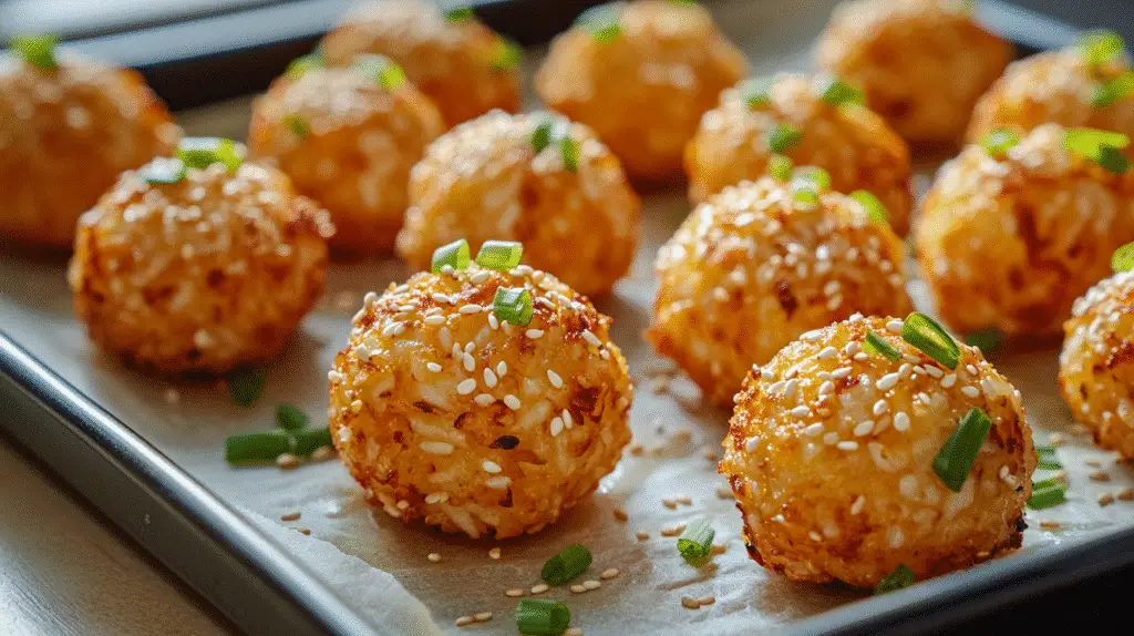 Kimchi Fried Rice Balls 1 Kimchi Fried Rice Balls