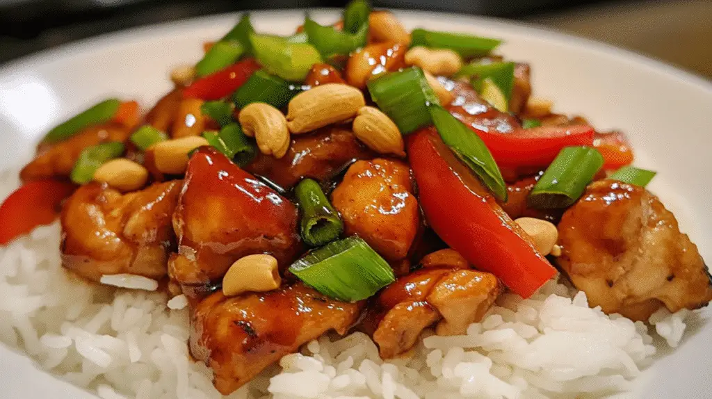 Kung Pao Chicken Recipe 1 Kung Pao Chicken Recipe