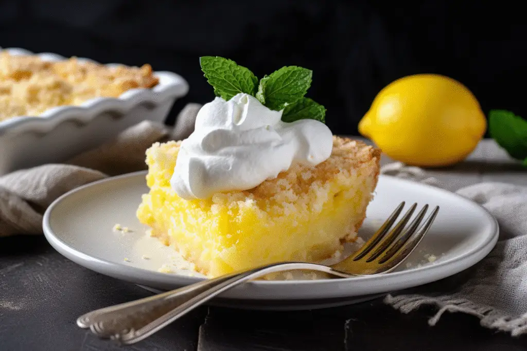 Lemon Dump Cake