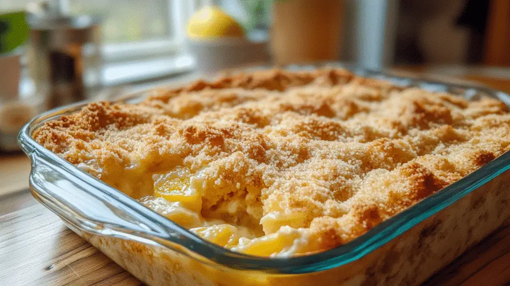 The 5-Minute Lemon Dump Cake That’s Shockingly Delicious 5 The 5-Minute Lemon Dump Cake That’s Shockingly Delicious