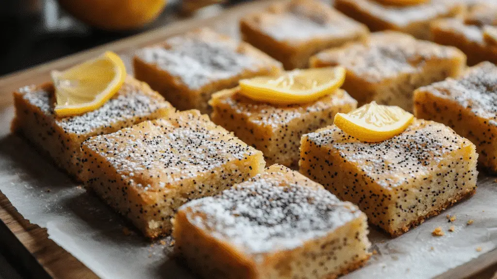 10 Crave-Worthy Lemon Poppyseed Blondies to Make Now 5 10 Crave-Worthy Lemon Poppyseed Blondies to Make Now