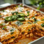 7 Irresistible Layers in This Epic Mexican Lasagna Breakfast Casserole