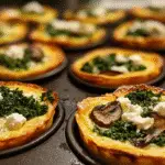9 Irresistible Reasons to Love These Mini Crustless Quiches with Kale, Mushrooms & Feta 6 9 Irresistible Reasons to Love These Mini Crustless Quiches with Kale, Mushrooms & Feta