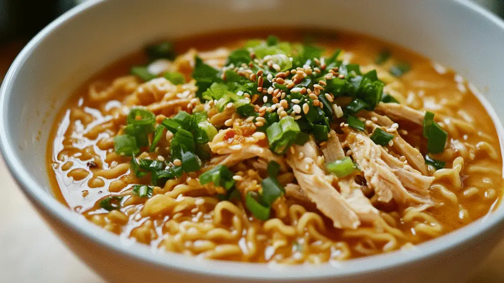 Peanut Chicken Ramen Noodles 1 Peanut Chicken Ramen Noodles