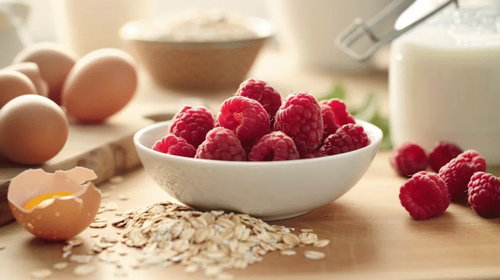 Raspberry Oatmeal Muffins: 9 Moist & Healthy Reasons You'll Love Them 2 9 Reasons You’ll Love These Moist & Healthy Raspberry Oatmeal Muffins