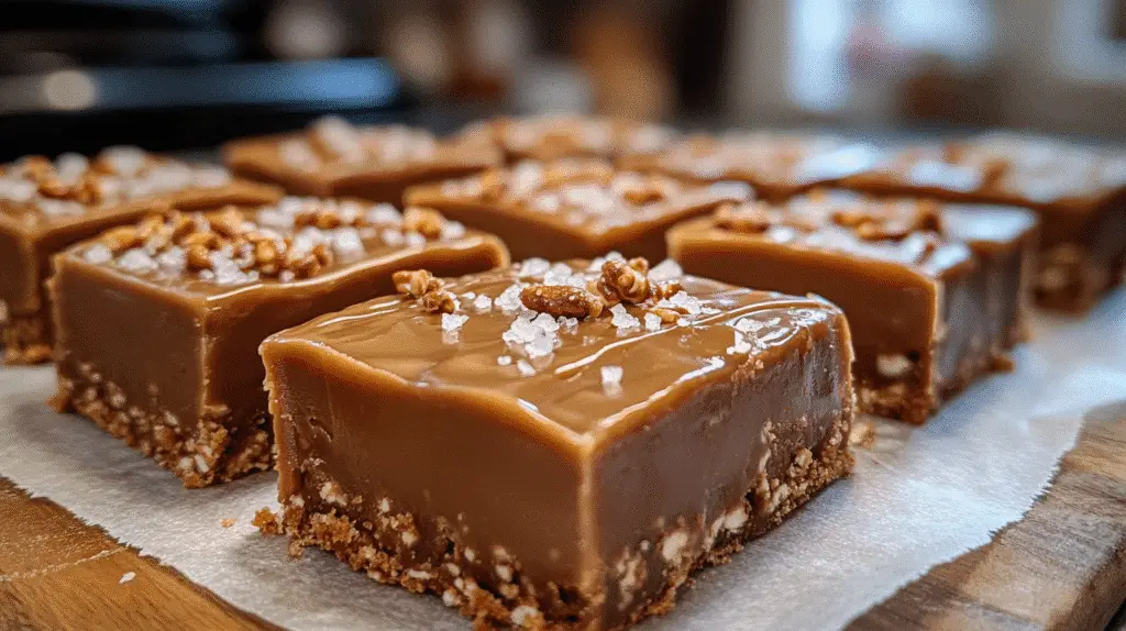 7 Crazy Delicious Reasons to Love Salted Caramel Pretzel Fudge 1 Salted Caramel Pretzel Fudge Recipe