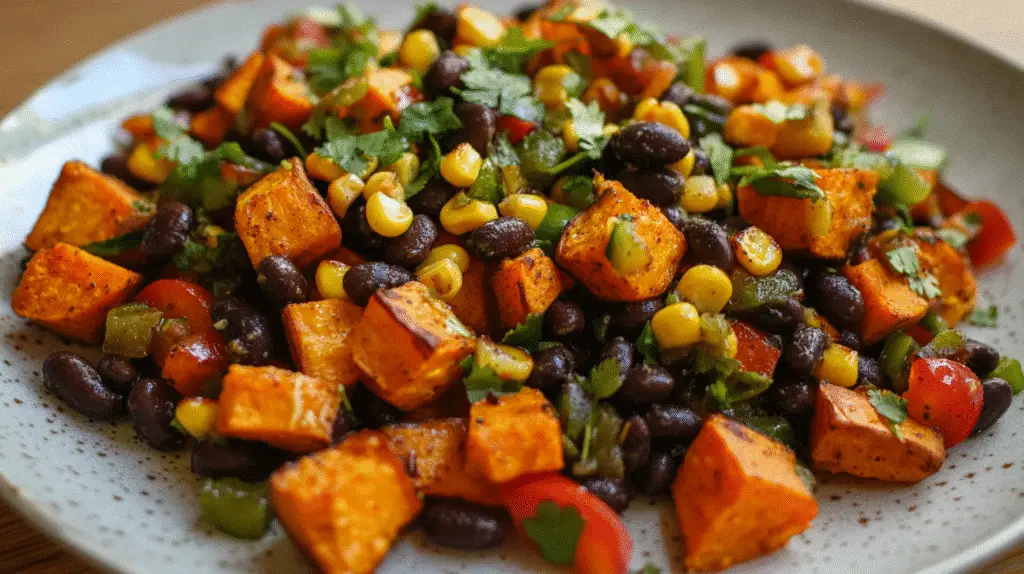 Sweet Potato and Black Bean Salad 1 Sweet Potato and Black Bean Salad