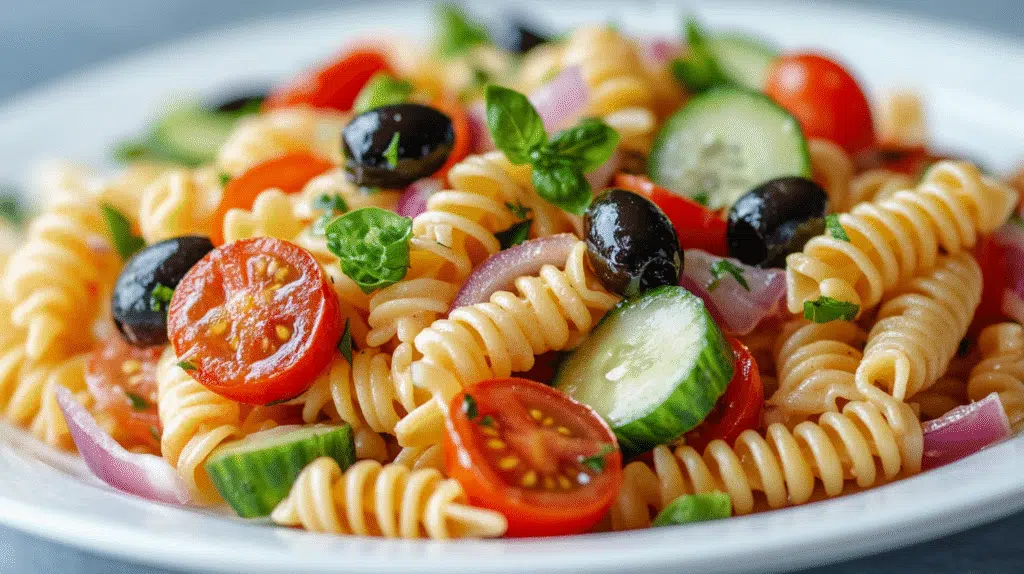 Zesty Italian Pasta Salad 1 Zesty Italian Pasta Salad