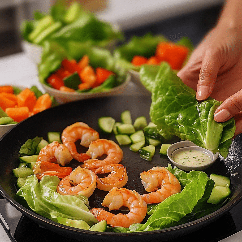 10 Dangerously Delicious Shrimp Lettuce Wraps That’ll Wreck Your Diet Plans (In the Best Way) 7 10 Dangerously Delicious Shrimp Lettuce Wraps That’ll Wreck Your Diet Plans (In the Best Way)