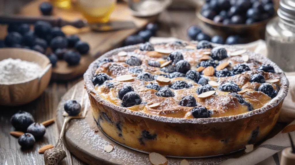 7 Reasons To Love This Blueberry Almond Clafoutis Recipe