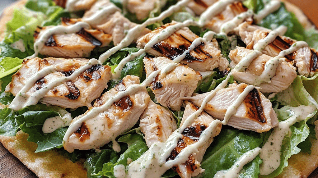 9 Bold Reasons Cold Chicken Caesar Pizza Salad Will Be Your New Summer Obsession