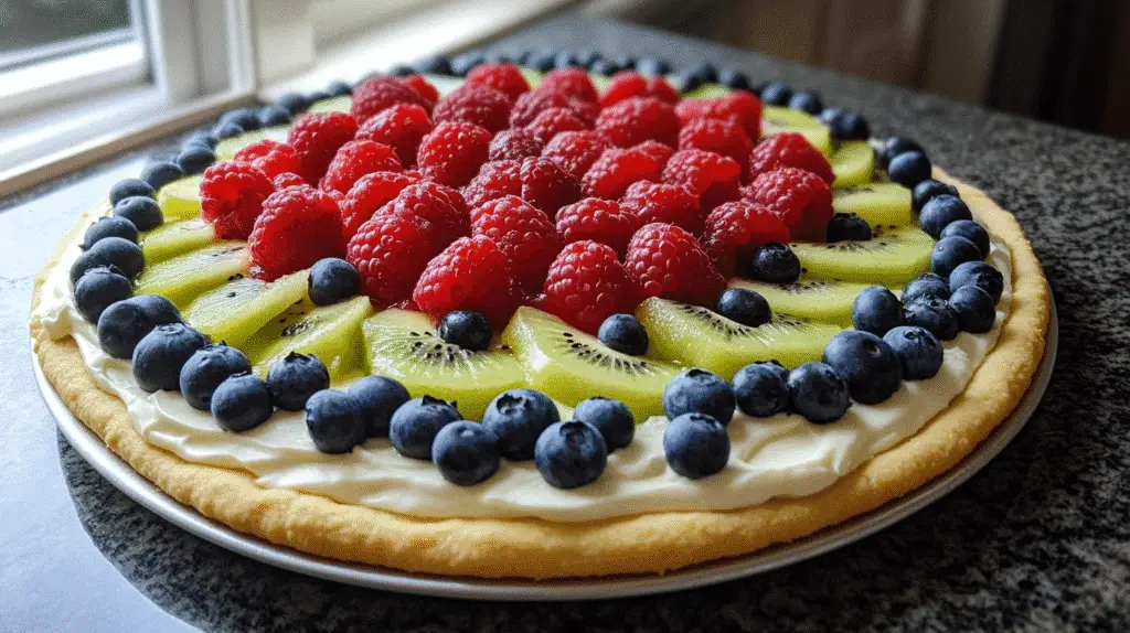 9 Irresistibly Colorful Fruit Pizza Secrets That Will Wow Your Guests 5 9 Irresistibly Colorful Fruit Pizza Secrets That Will Wow Your Guests