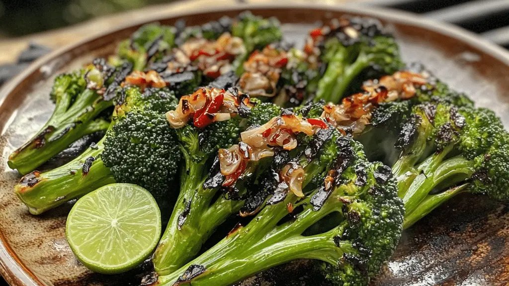 7 Mouthwatering Reasons to Love Chimney Grilled Broccolini with XO Sauce
