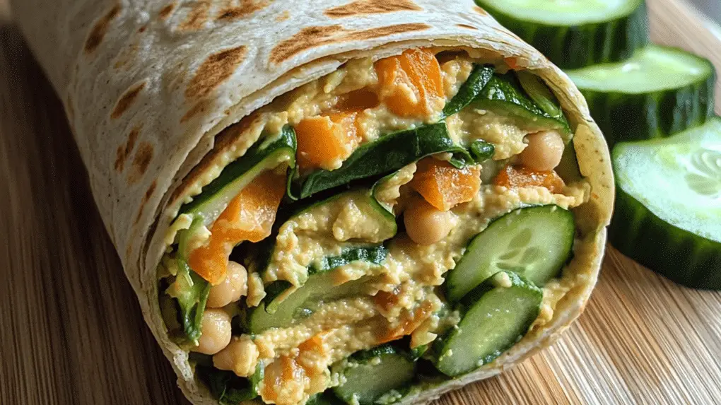 7 Reasons This Cucumber Hummus Wrap Will Be Your New Favorite Healthy Lunch