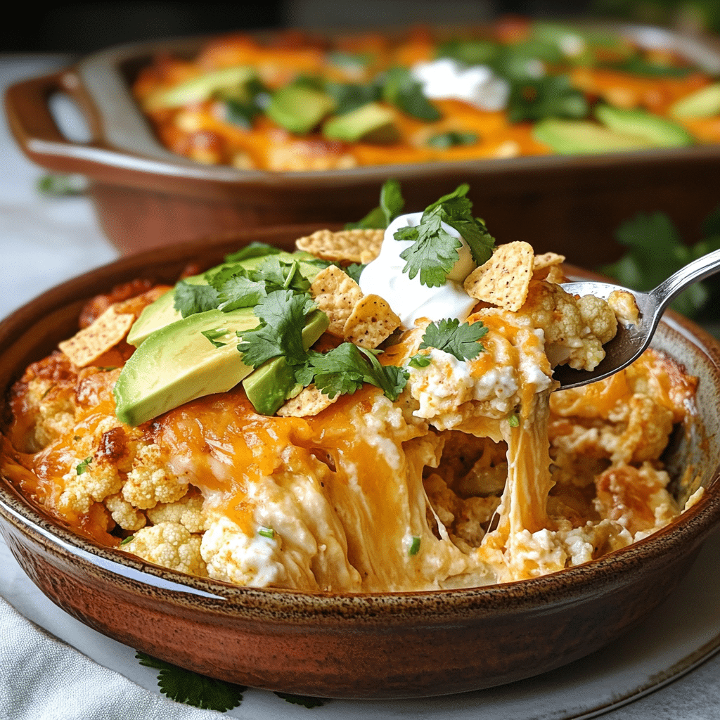 7 Irresistible Reasons This Nacho Cauliflower Casserole Will Be Your New Obsession 8 7 Irresistible Reasons This Nacho Cauliflower Casserole Will Be Your New Obsession