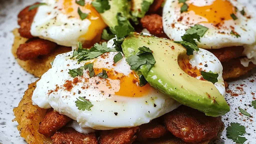 7 Irresistible Reasons to Love This Latin-Fusion Hashbrown Tostada Benedict