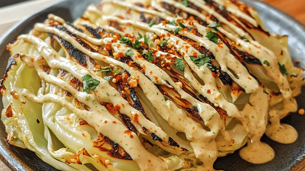 9 Delicious Reasons You’ll Love Charred Cabbage with Cashew Cream
